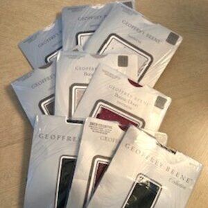 9 Pair - Women's Vintage Geoffrey Beene Pantyhose, NEW, Size "Tall"